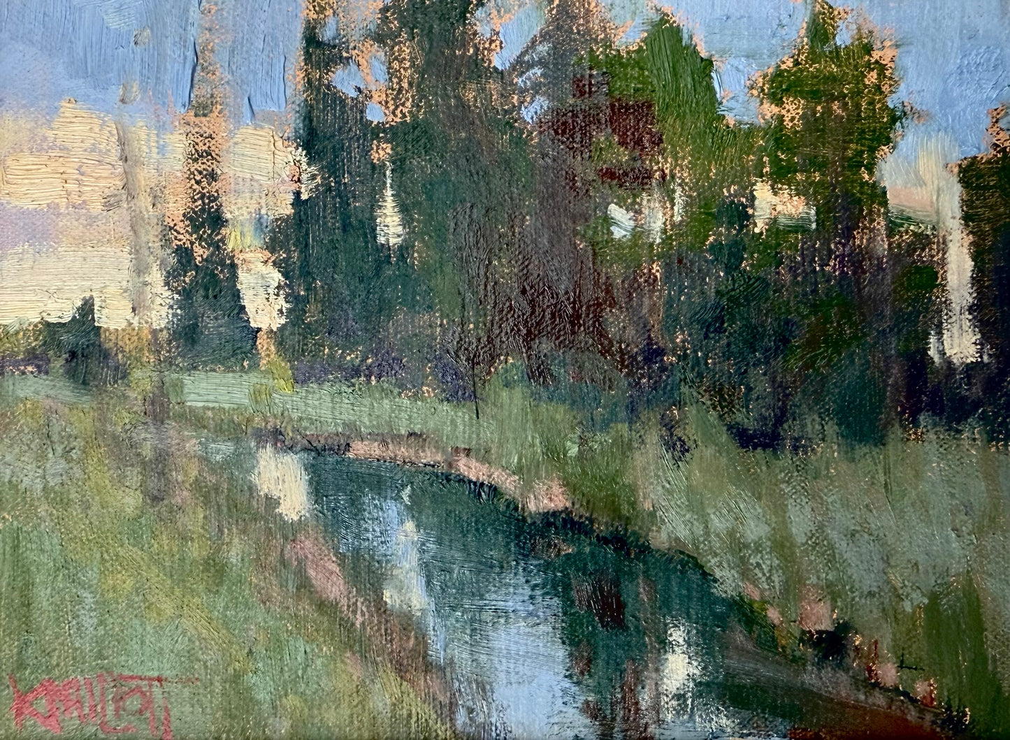 Sunset at Reibolt Creek