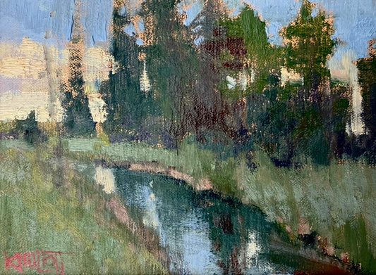 Sunset at Reibolt Creek