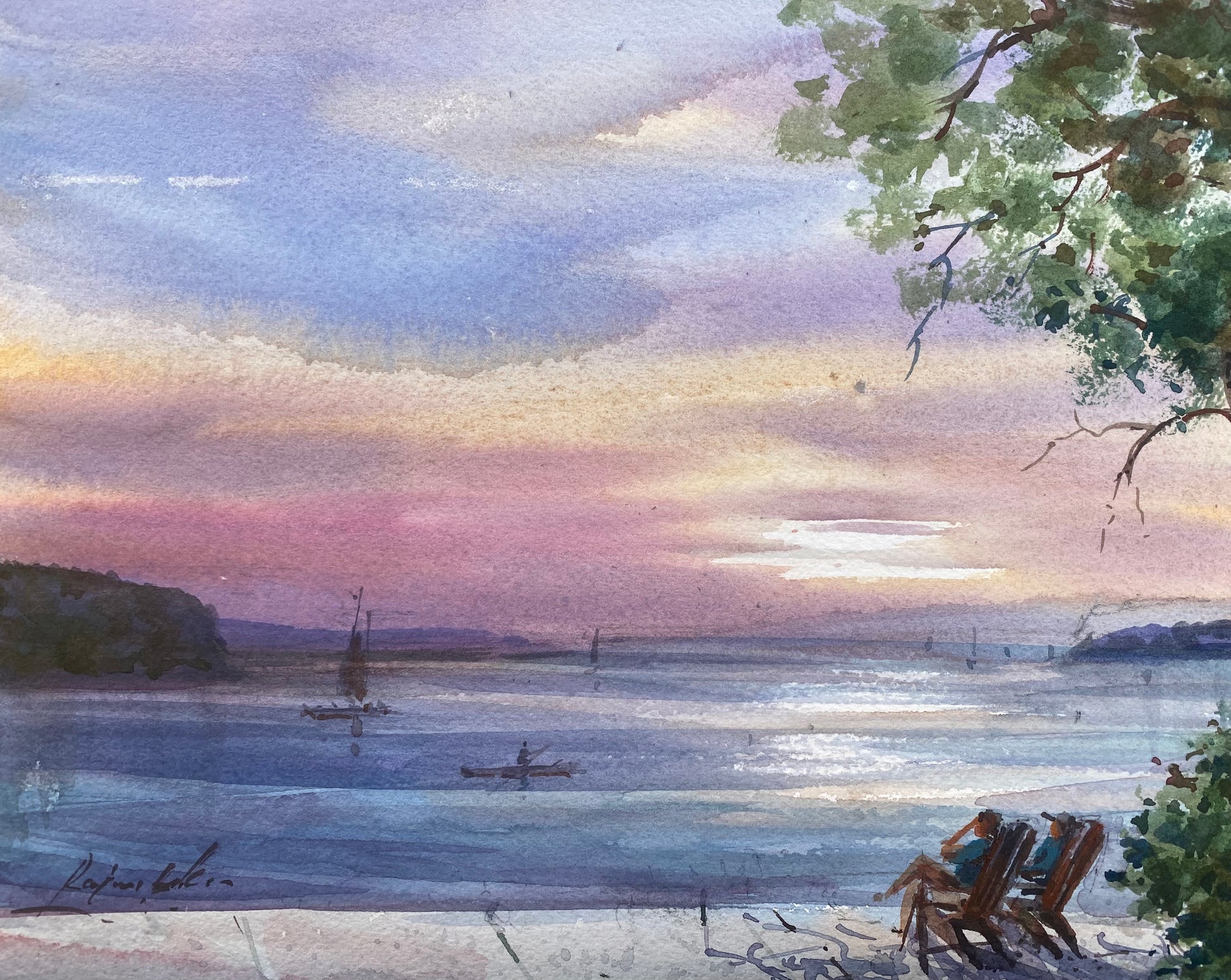 Sun set, Ephraim