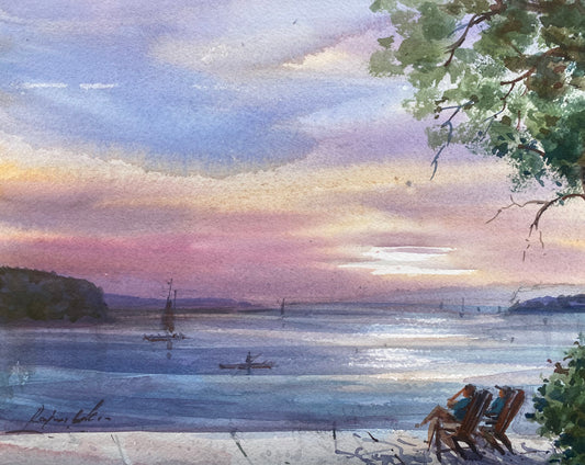 Sun set, Ephraim