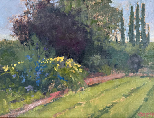 Just inside The Garden Door