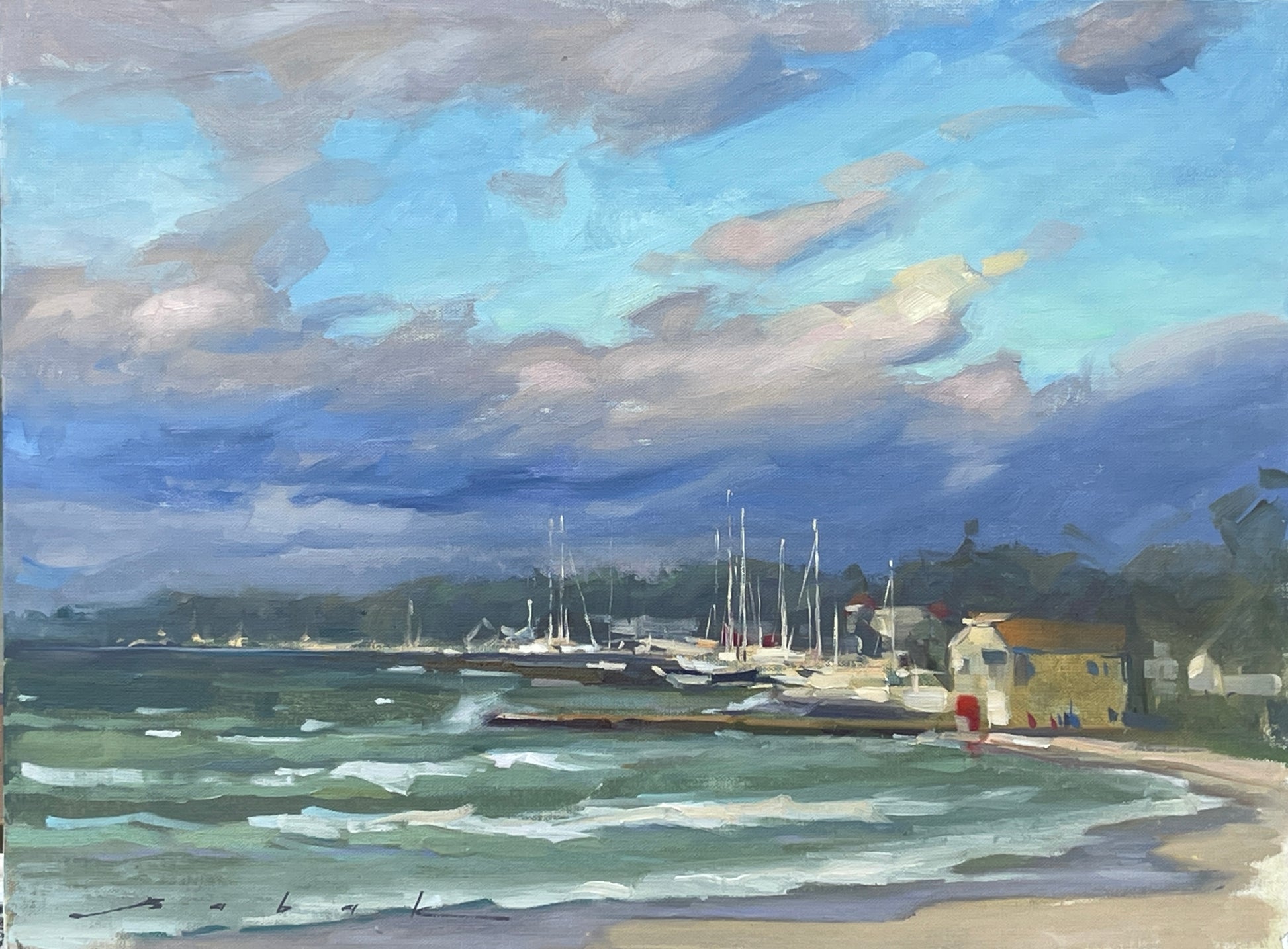 Stormy Blue
