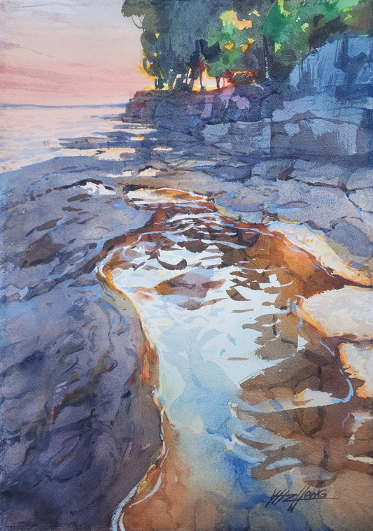 Cave Point Reflection 