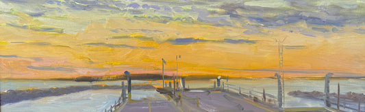 Dawn at the Northport Ferry Dock
