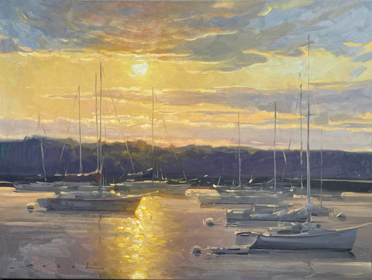 Fish Creek Harbor in the Morning 