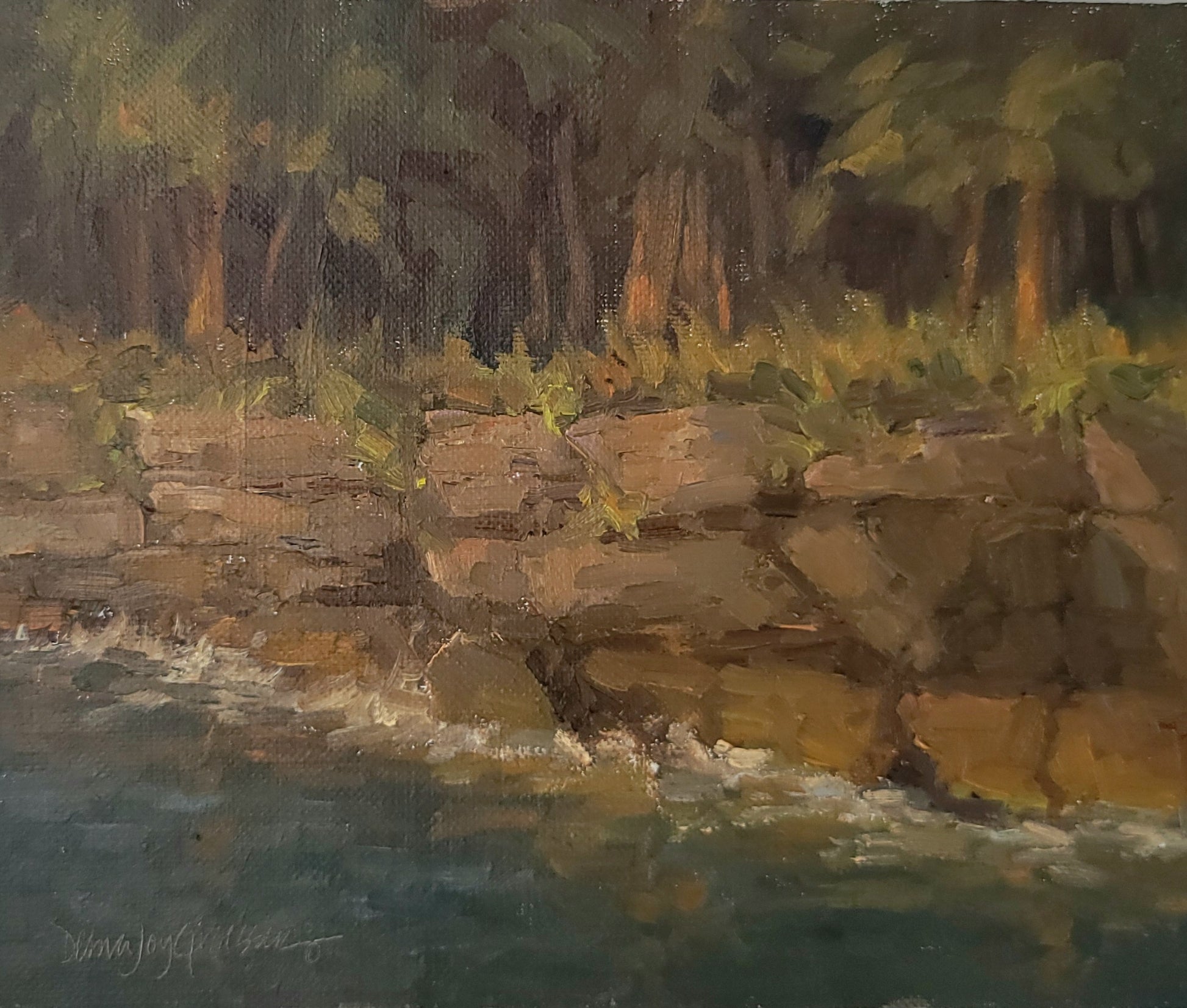 Sunset on the Shore