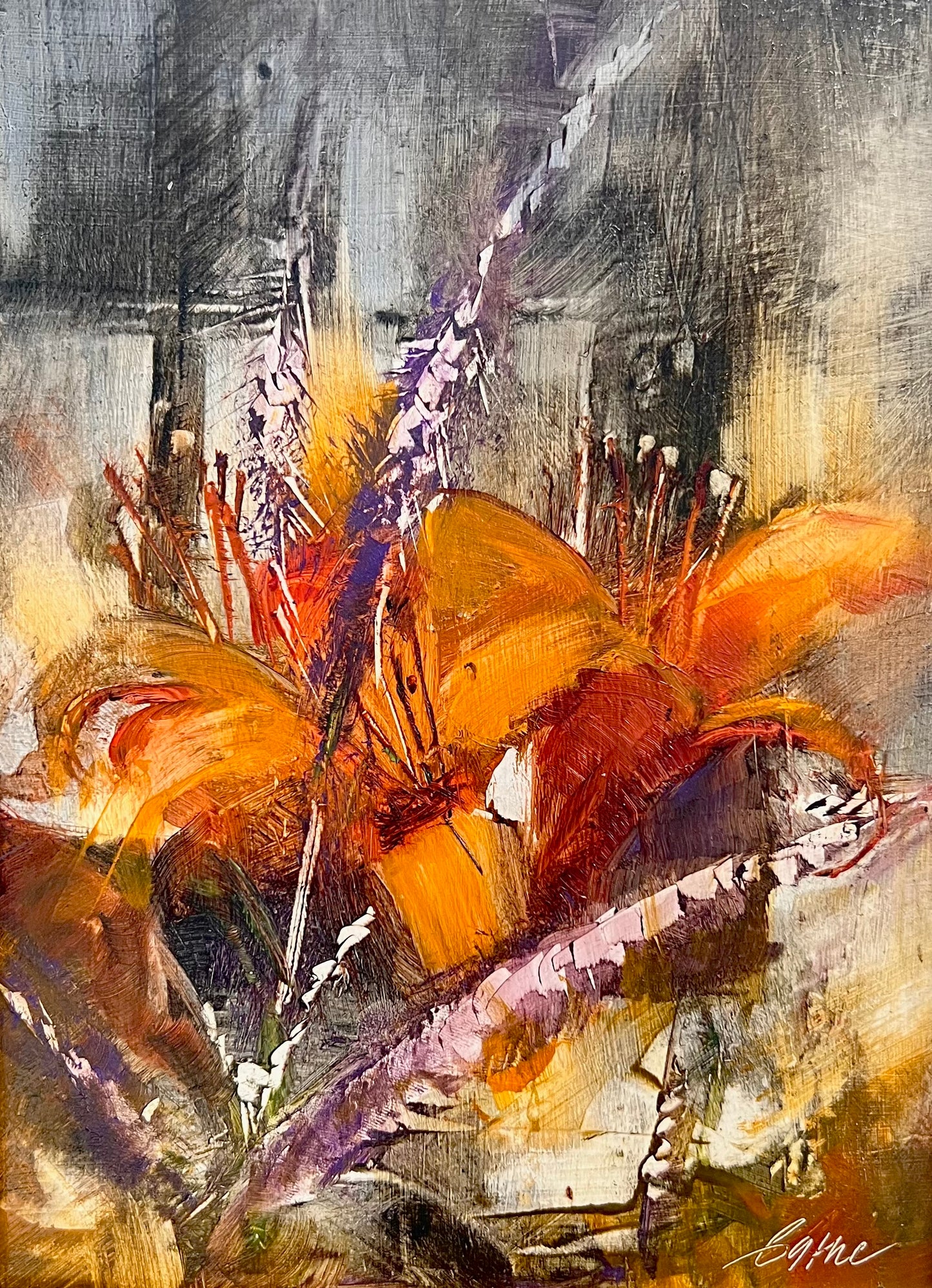 Orange & Purple