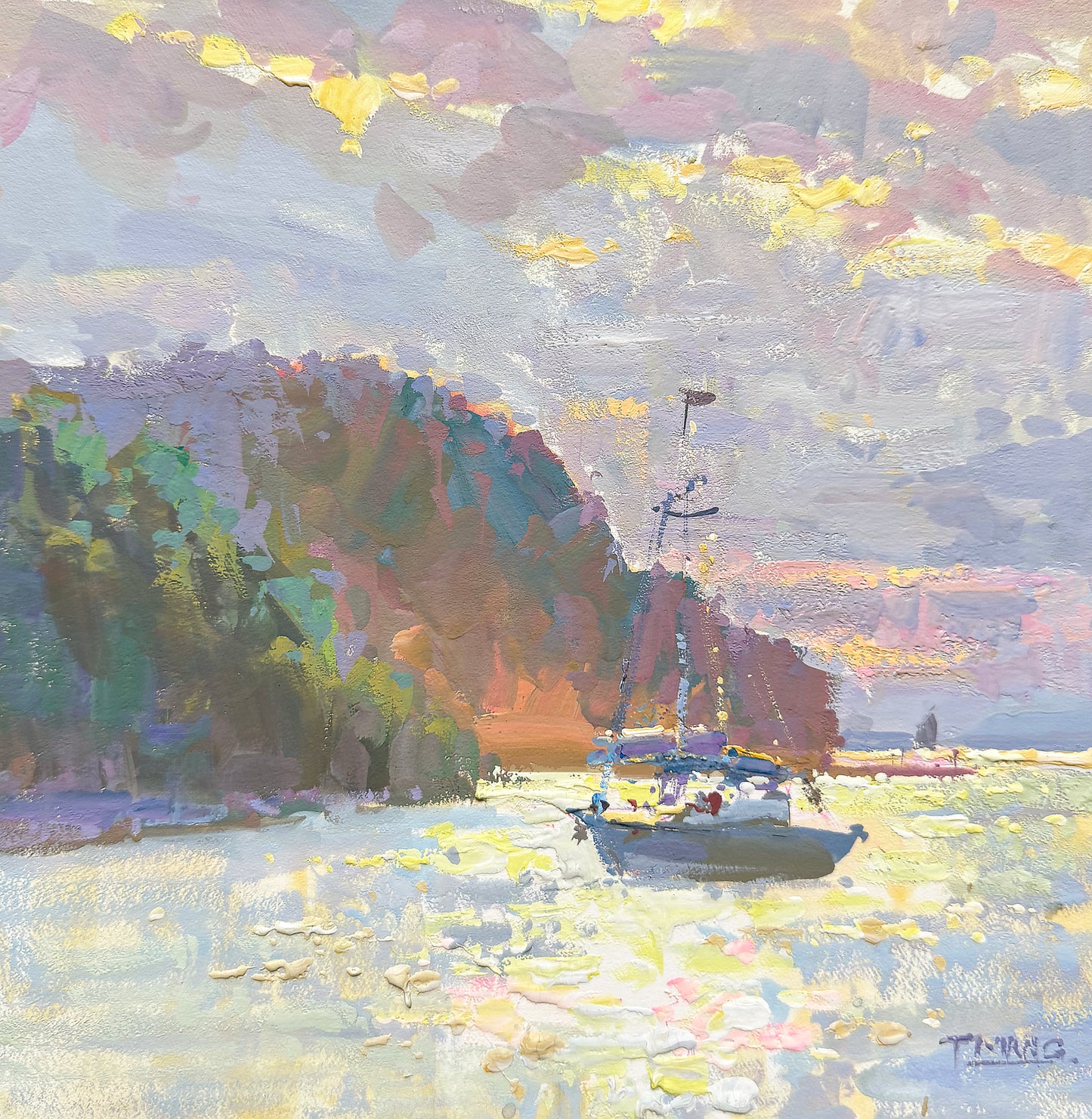 Golden Drift at Sister Bay 