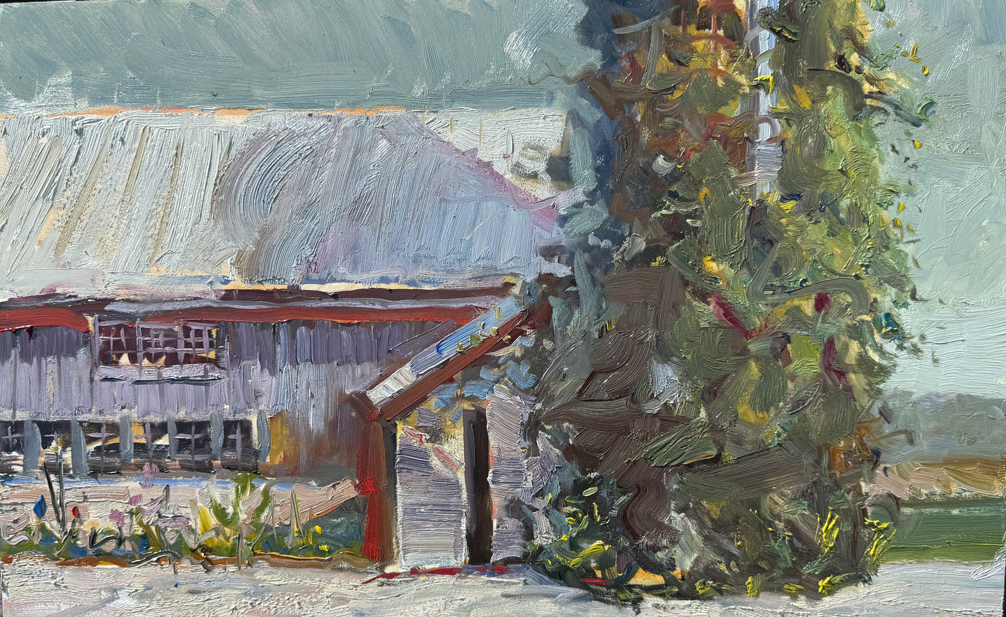 Woodwalk Barn and Silo