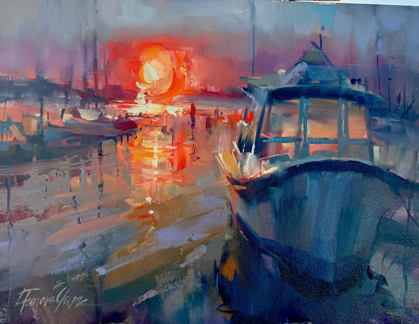 Sunrise at Bailey’s Harbor